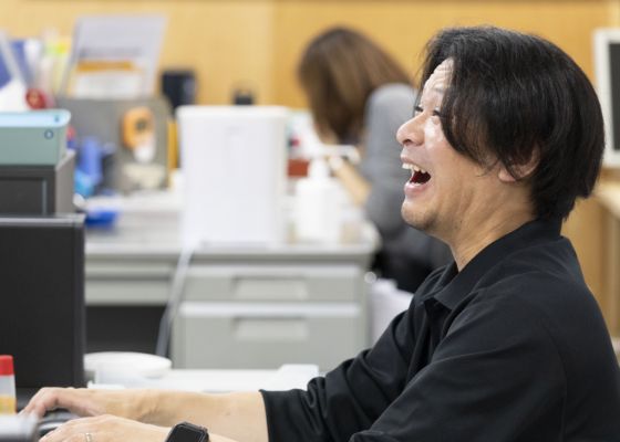 事務作業風景の写真